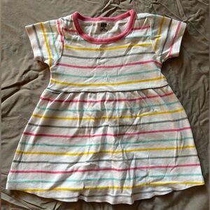 GAP 18m Striped Short Sleeve Dress